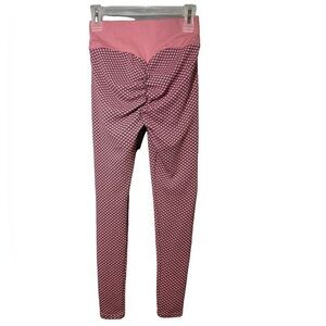 STEVE MADDEN Size M Pink and Black Bootylicious Leggings